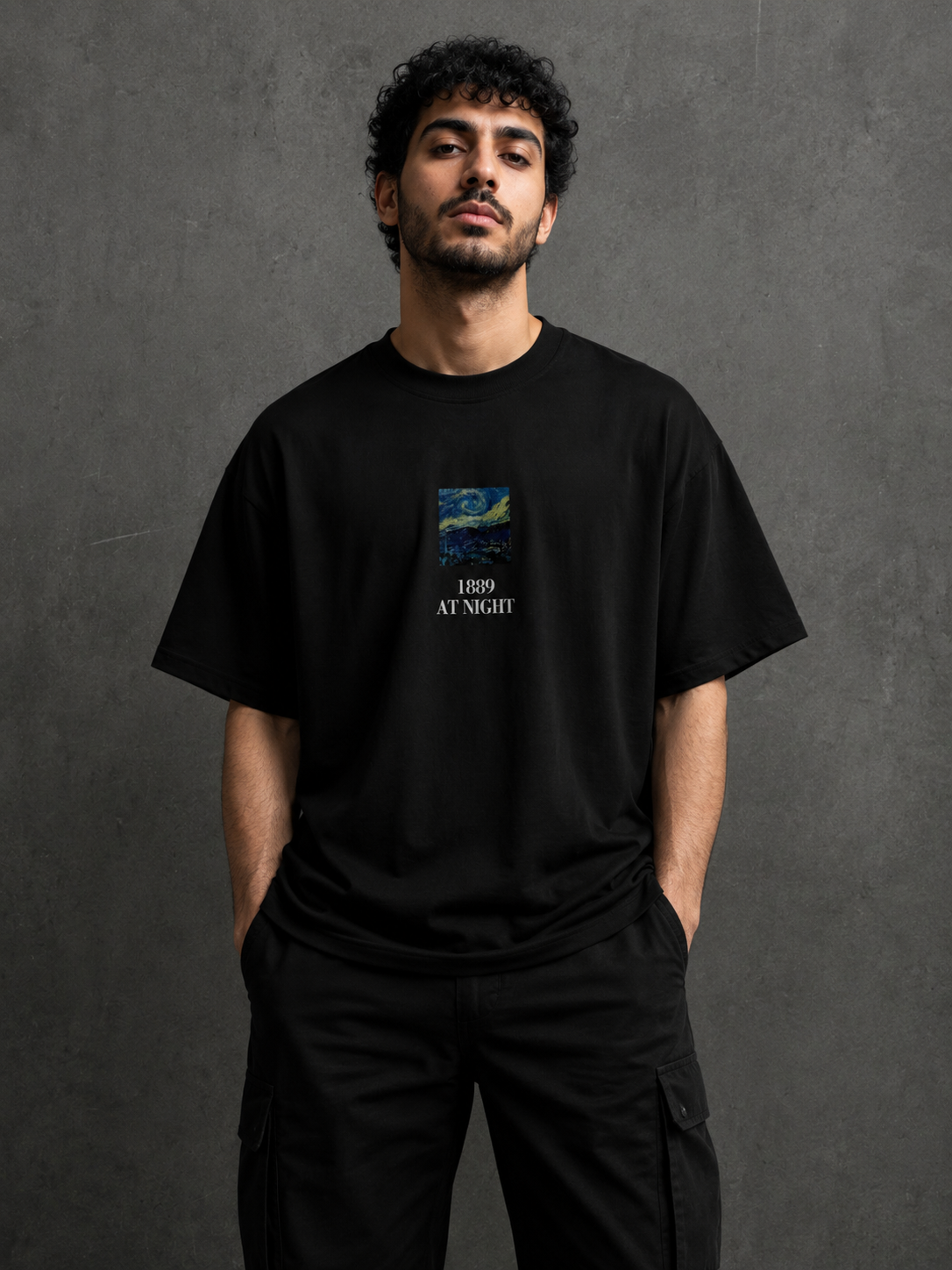 1889 At Night Oversized T-Shirt