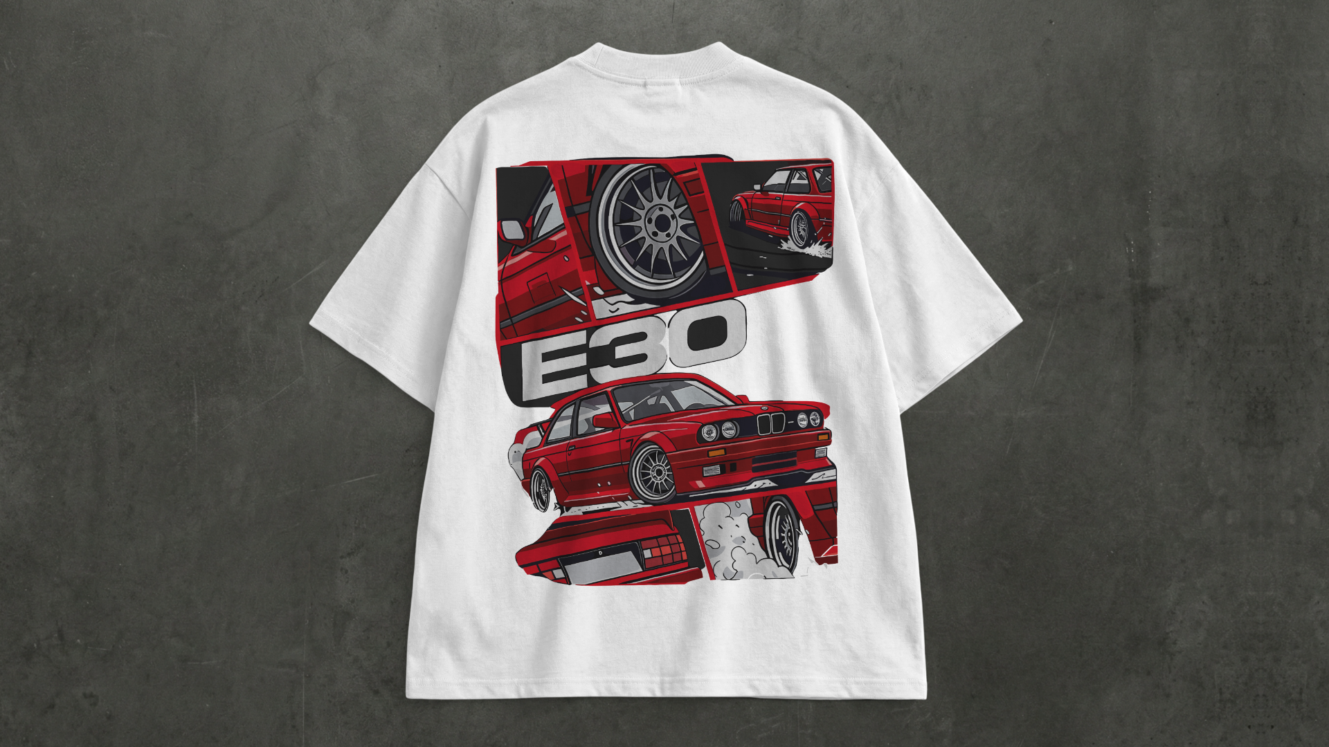 E30 Drift Oversized T-Shirt